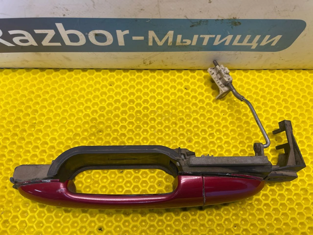 Ручка двери задняя левая Ford Focus 1 - миниатюра 2