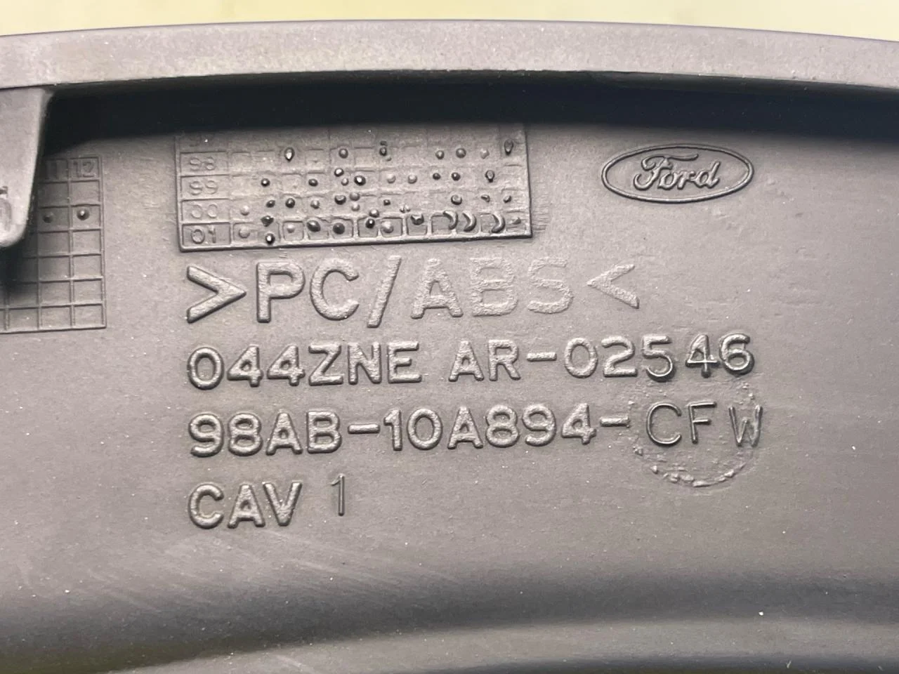 Рамка панели приборов Ford Focus 1 - миниатюра 6