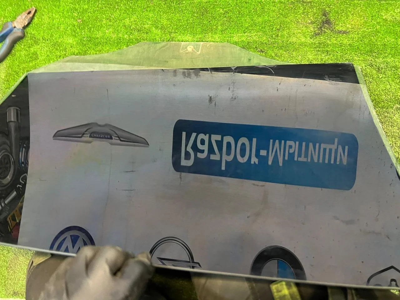 Стекло двери задней правой Ford Focus - миниатюра 3