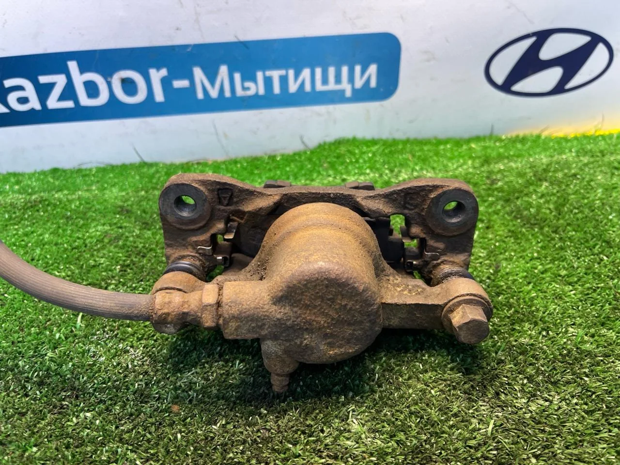 Суппорт задний левый Mitsubishi Lancer 9 - миниатюра 6
