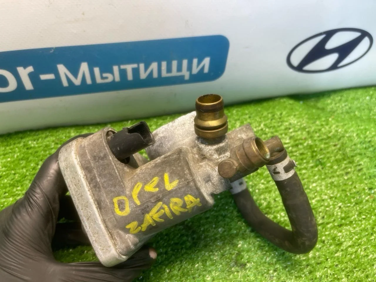 Дроссельная заслонка Opel Zafira B рест. - миниатюра 6