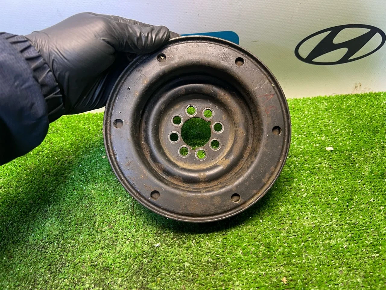 Шкив коленвала Audi A6 C5 4B5 2000 078105251 - миниатюра 4