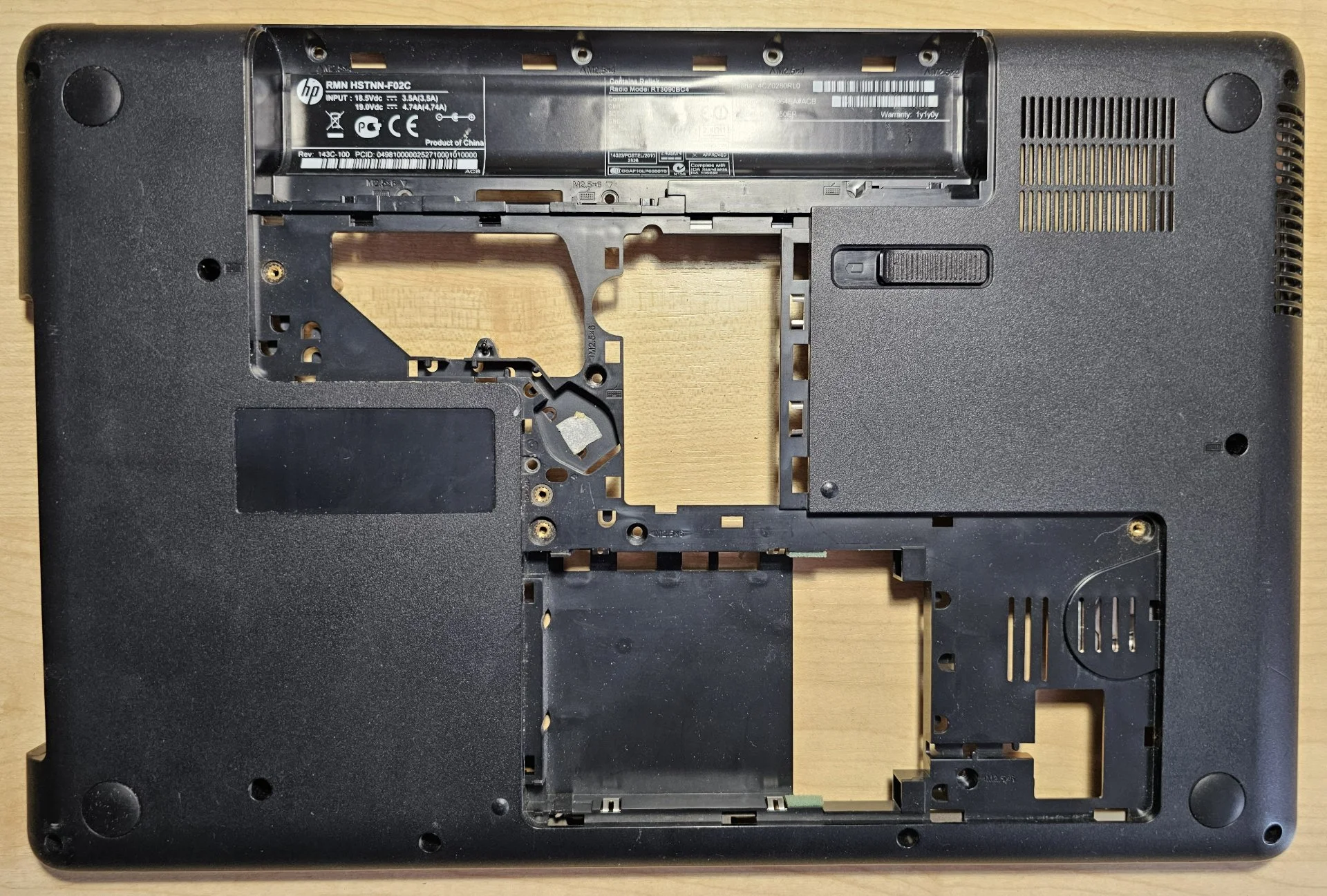 Ноутбук HP G62-a50ER на разбор - миниатюра 4