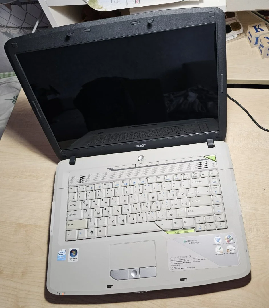 Ноутбук Acer aspire 5315 - изображение 1