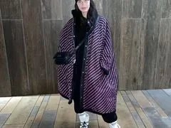 Двусторонняя куртка шуба diesel - миниатюра 4