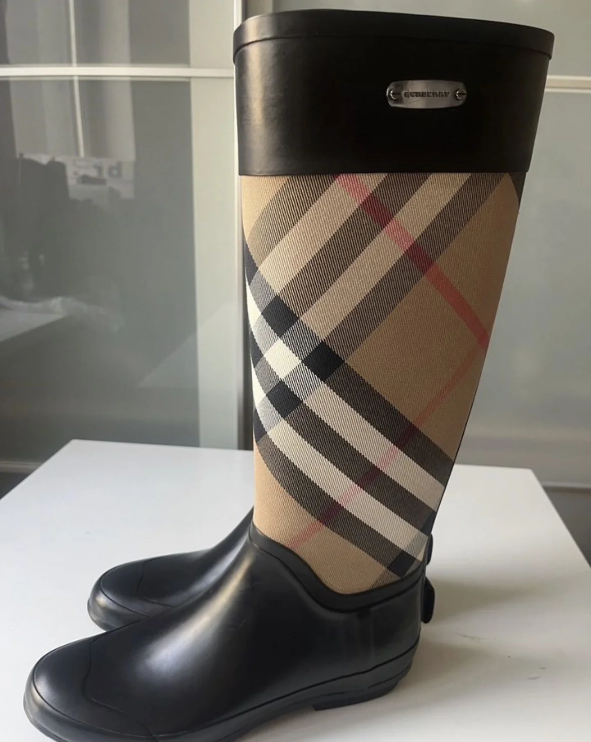 Резиновые сапоги Burberry 37 - миниатюра 2