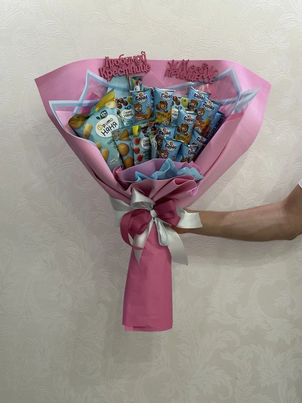 Съедобные букеты , Корзины , Букеты из мыльных роз - миниатюра 10
