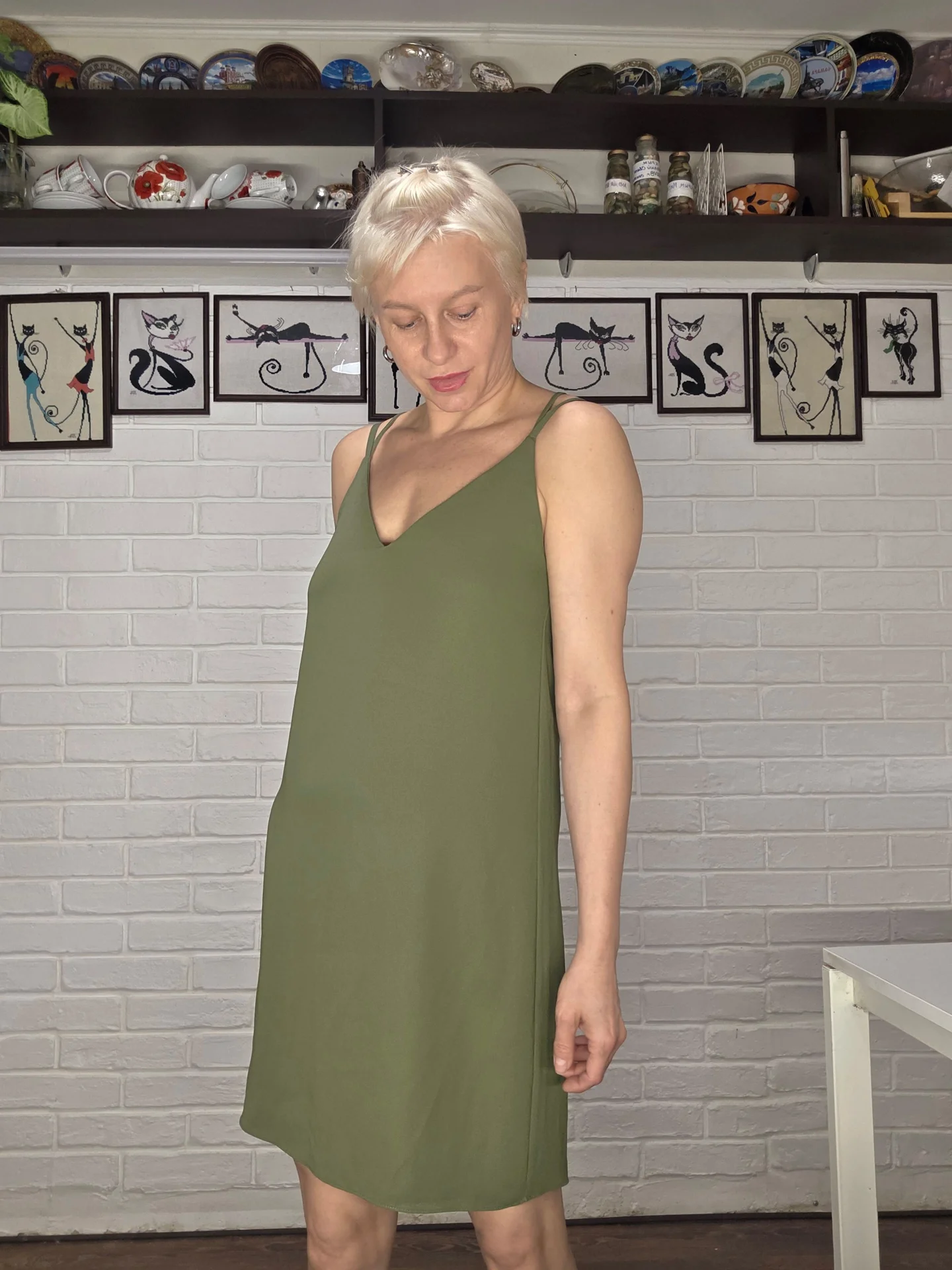 Платье комбинация женское TOPSHOP 44 46 - миниатюра 3