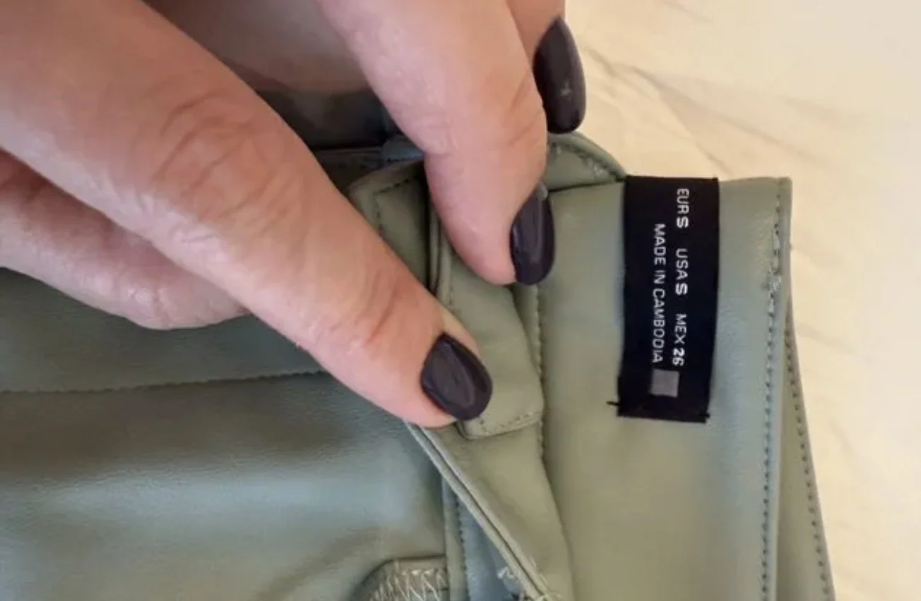 Брюки Zara экокожа - миниатюра 3