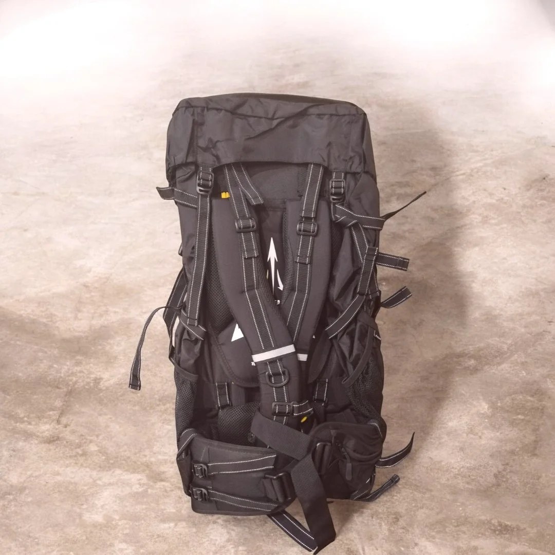 Рюкзак Naturehike NH70B070-B 70L черно-серый - миниатюра 5