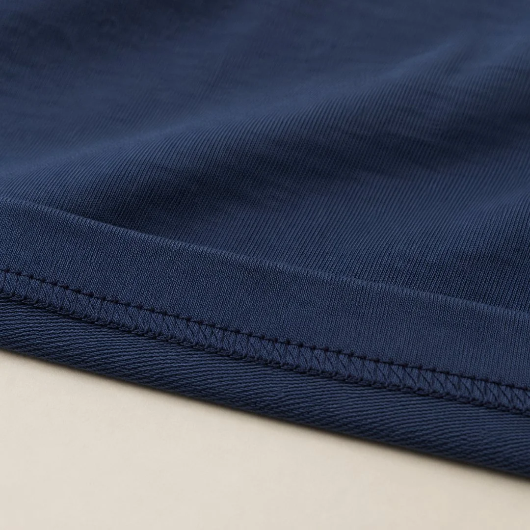 Плотная базовая футболка oversize черная в кейсе - миниатюра 7