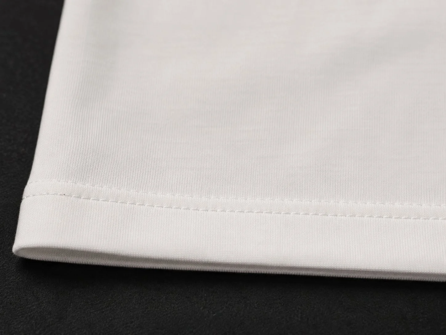 Плотная базовая футболка oversize черная в кейсе - миниатюра 8