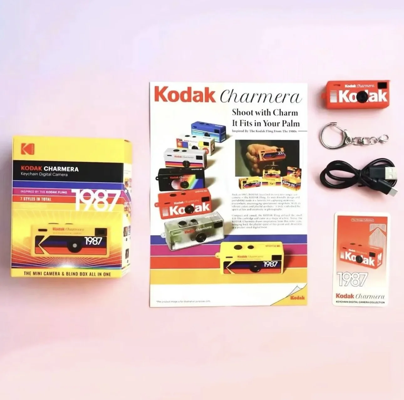 Кодак Kodak charmera 1987 - миниатюра 8