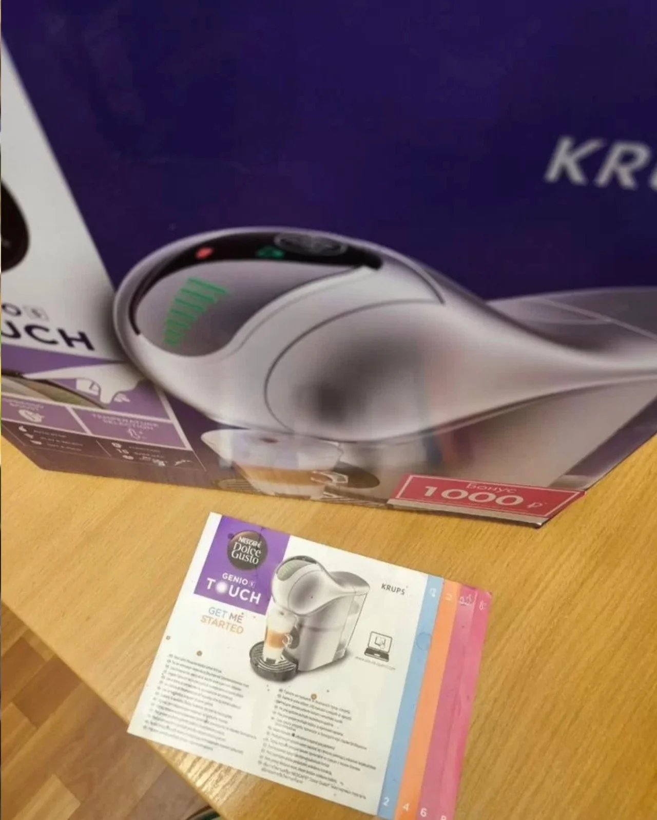 Кофемашина Krups Dolce Gusto Genio S Touch - миниатюра 2