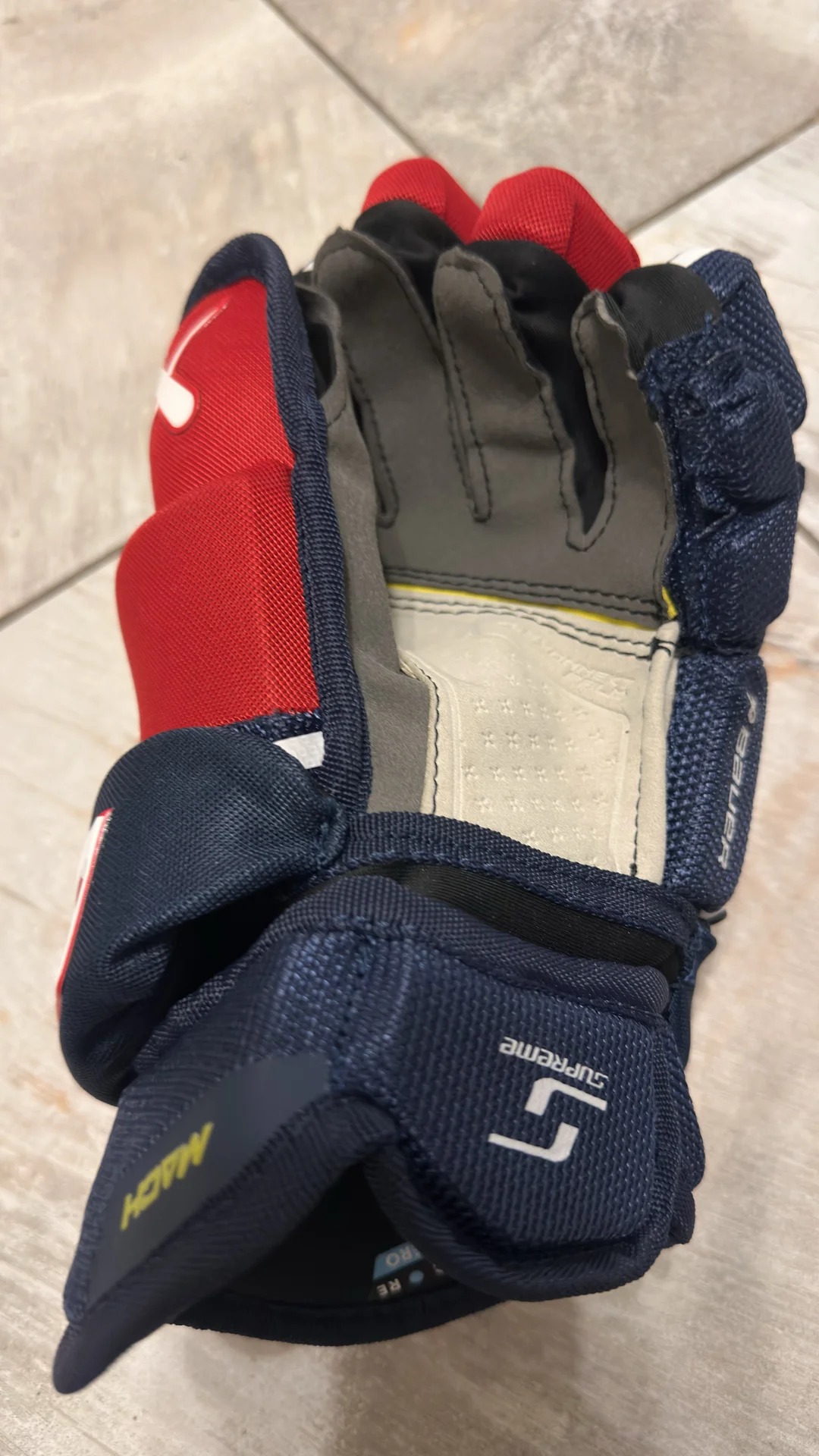 Перчатки краги хоккейные Bauer Mach - миниатюра 4