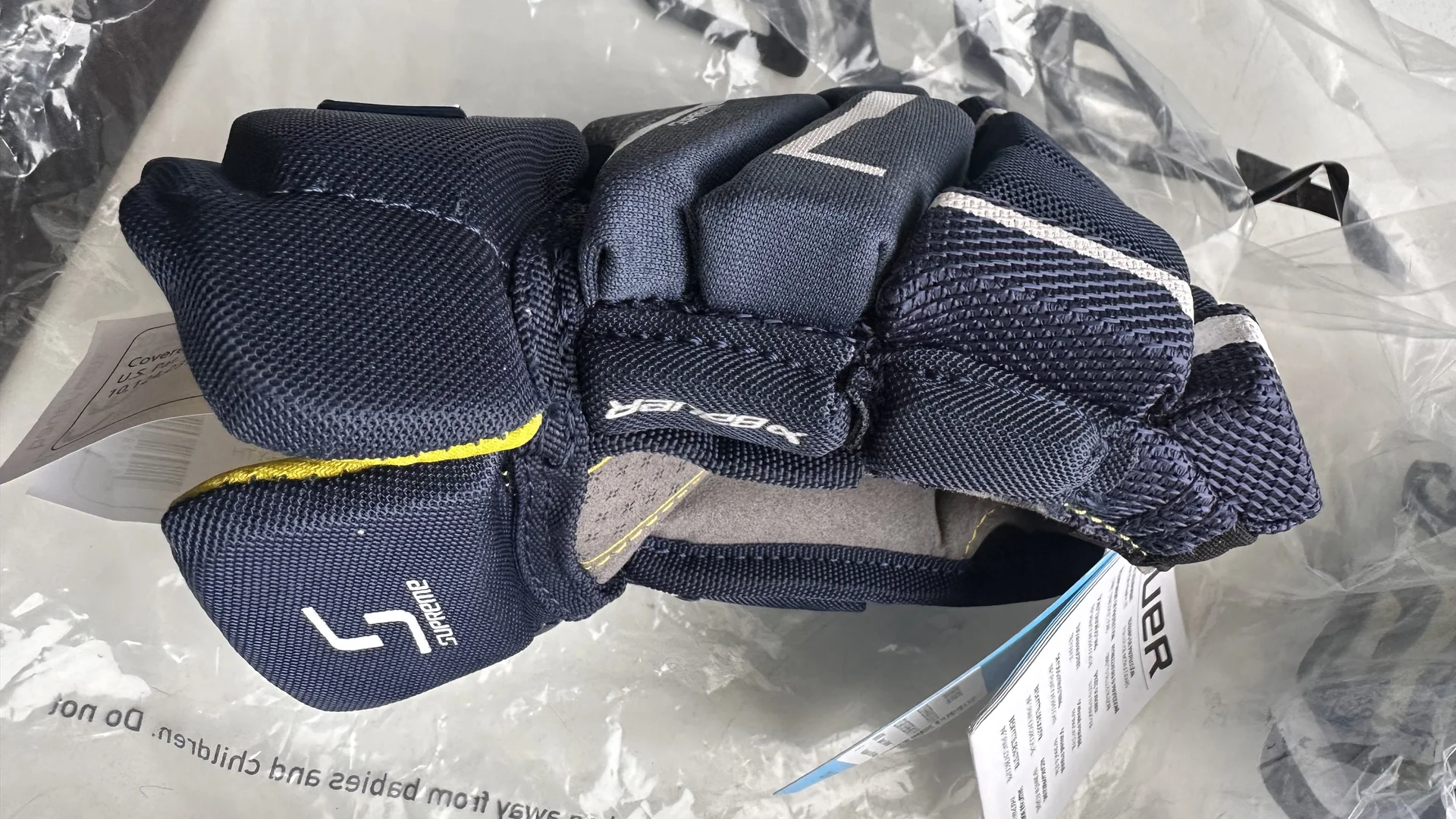 Перчатки краги хоккейные Bauer Mach - миниатюра 7