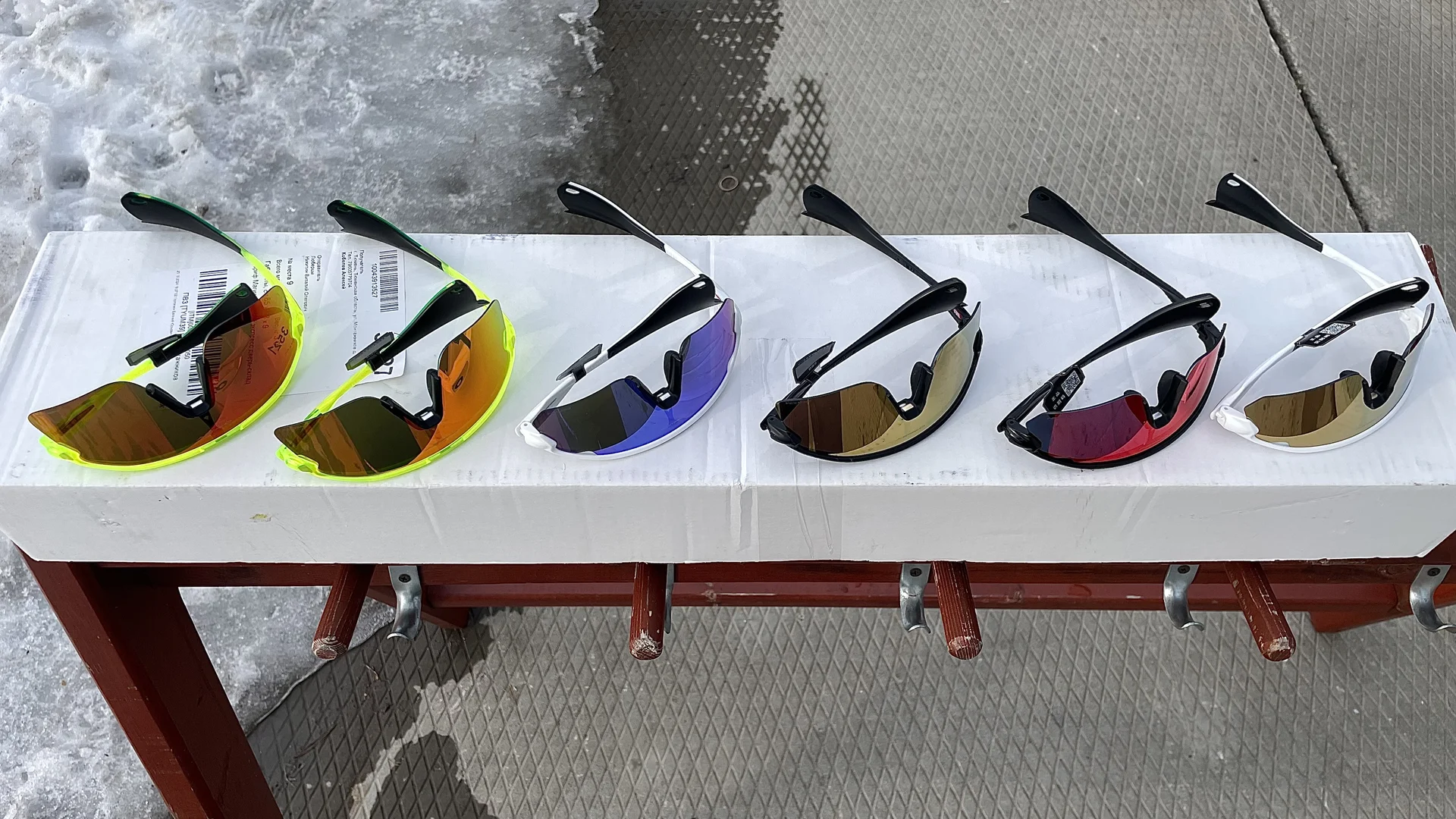 Очки Oakley Stunt Devil S Prizm Ruby новые - миниатюра 6