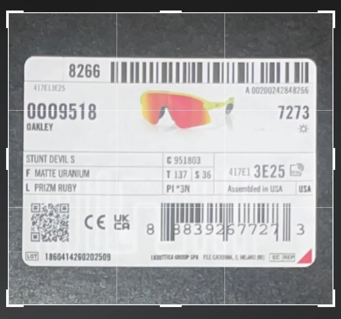 Очки Oakley Stunt Devil S Prizm Ruby новые - миниатюра 7
