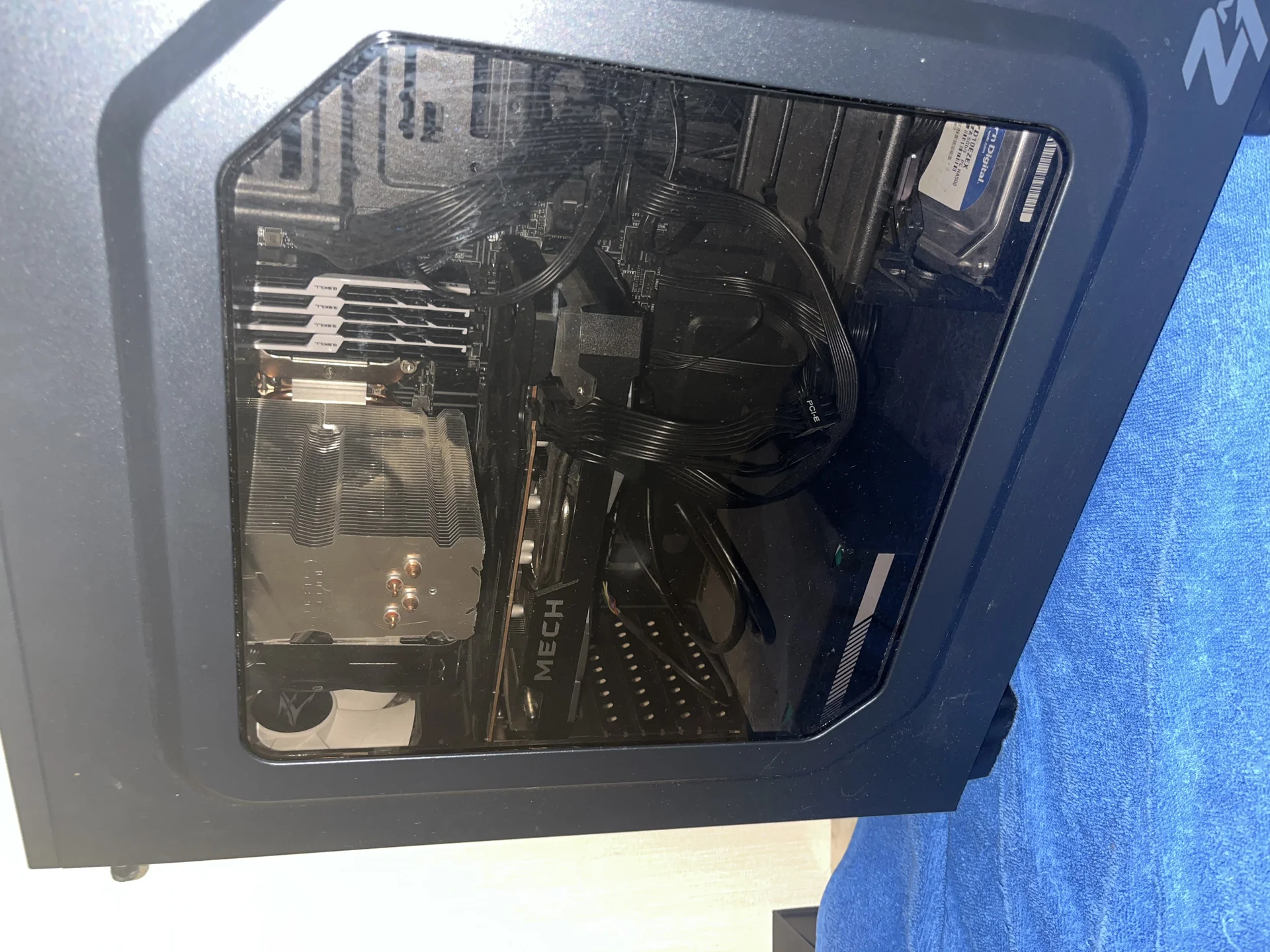 Игровой пк Radeon 6650xt i5-11400f 1 tb ssd Samsun - миниатюра 2