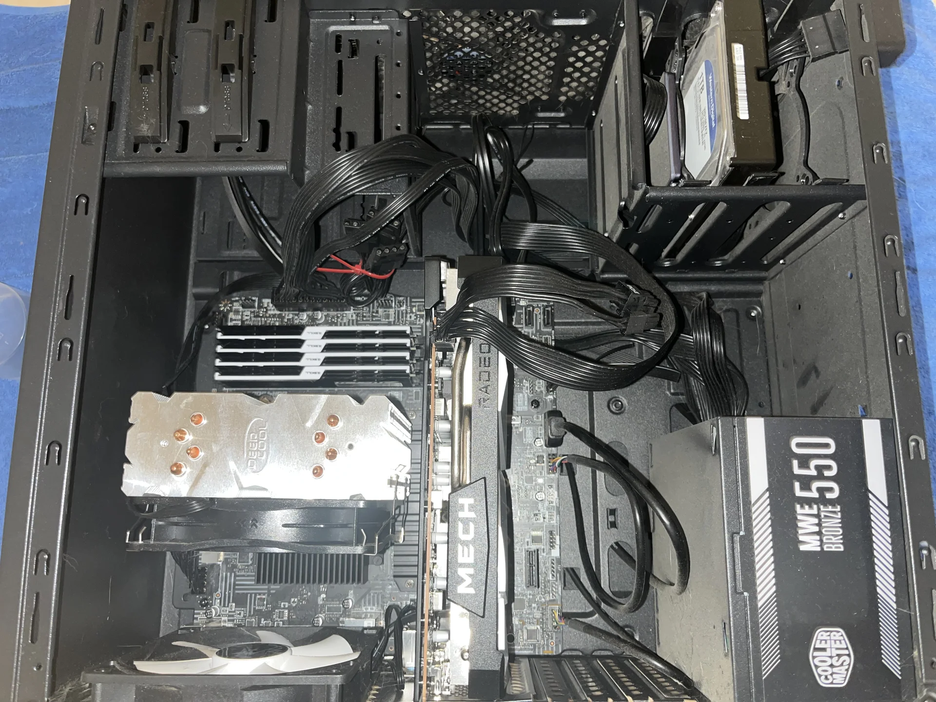 Игровой пк Radeon 6650xt i5-11400f 1 tb ssd Samsun - миниатюра 3
