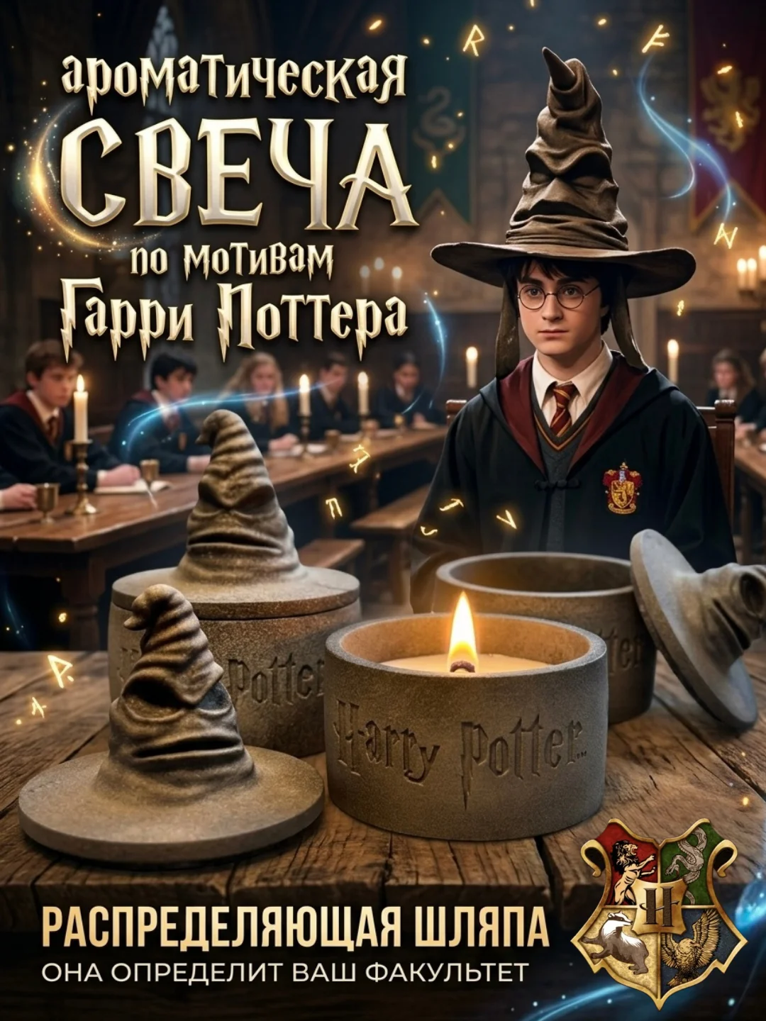Ароматическая свеча Гарри Поттер - изображение 1