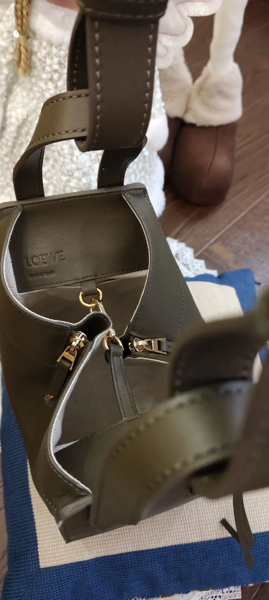 Новая Сумка Loewe Hammock - миниатюра 3
