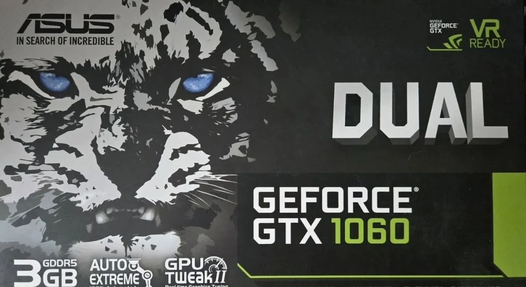 Видеокарта ASUS GTX 1060 Dual 3GB - изображение 1