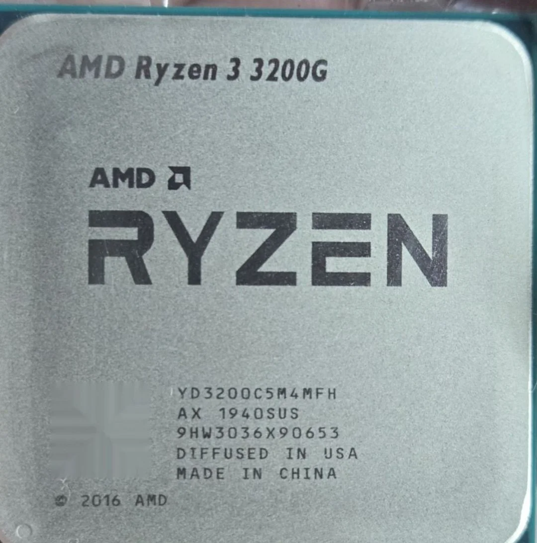 Процессор AMD Ryzen 3 3200G (4 ядра, Vega 8) - изображение 1