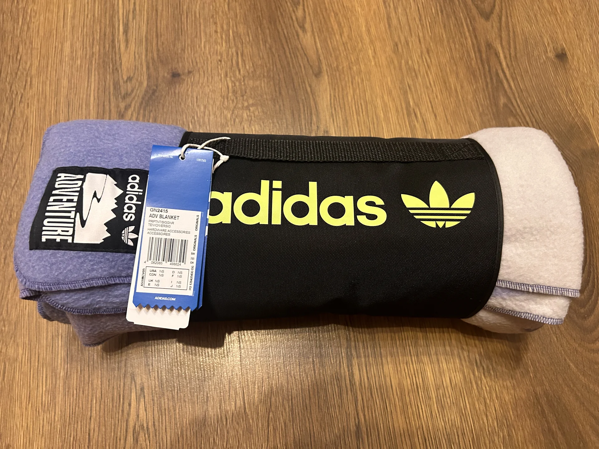 Плед adidas 145*100 - миниатюра 4