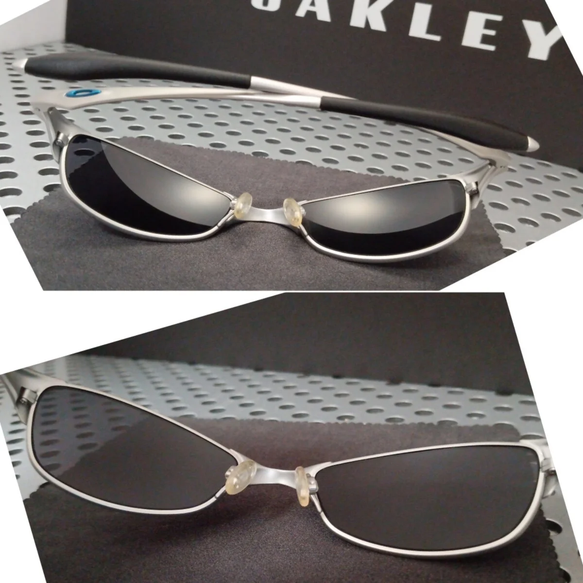Очки Oakley Wiretap 1.0 (2002) оригинал, винтаж - миниатюра 6