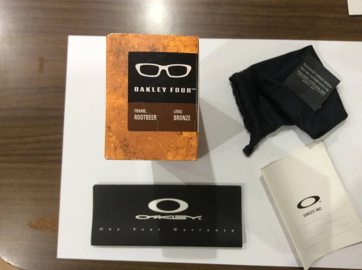 Очки Oаkley Fоur (2000) оригинал, винтаж - миниатюра 7