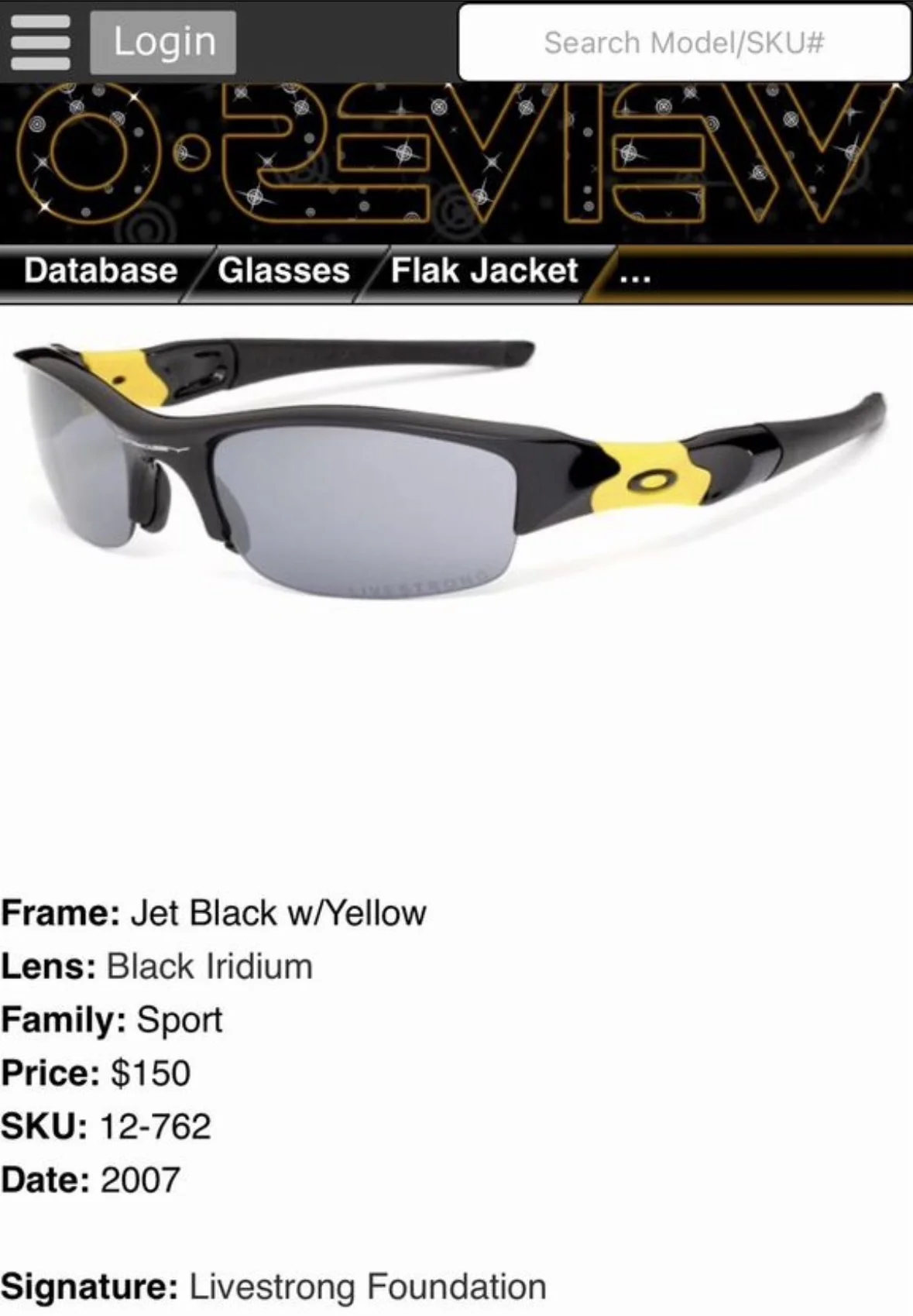 Очки Oakley Flak Jacket 1.0 XLJ (2007) оригинал - миниатюра 8
