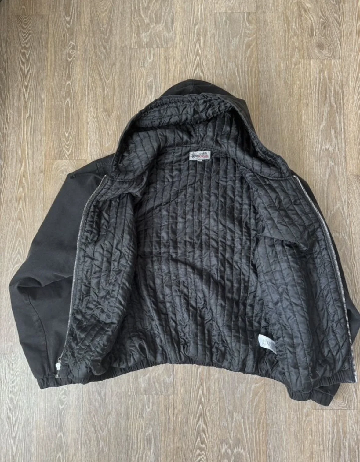 Куртка Stussy Double Dye Work Jacket новая - миниатюра 2