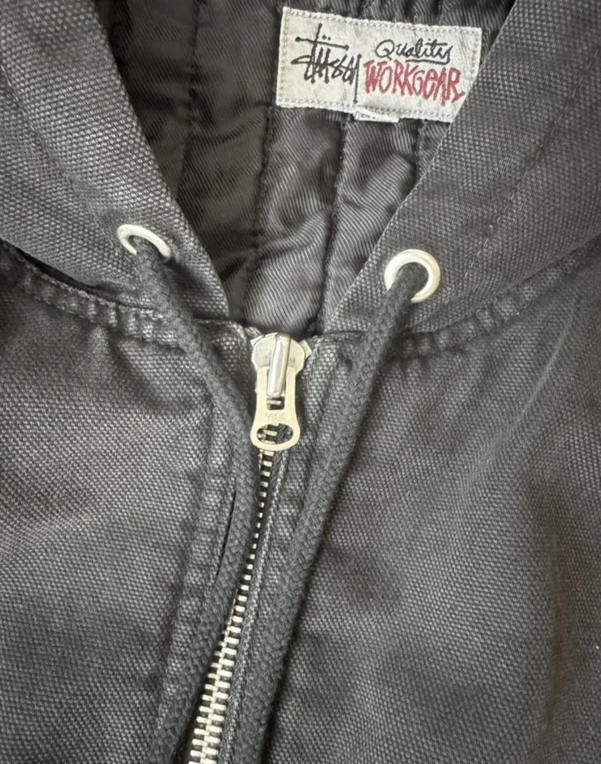 Куртка Stussy Double Dye Work Jacket новая - миниатюра 6