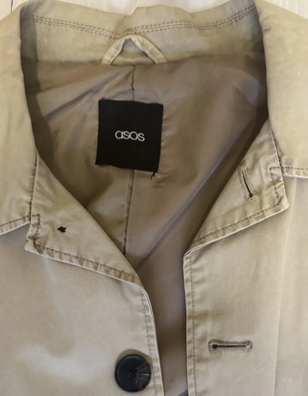 Тренч Asos - миниатюра 2