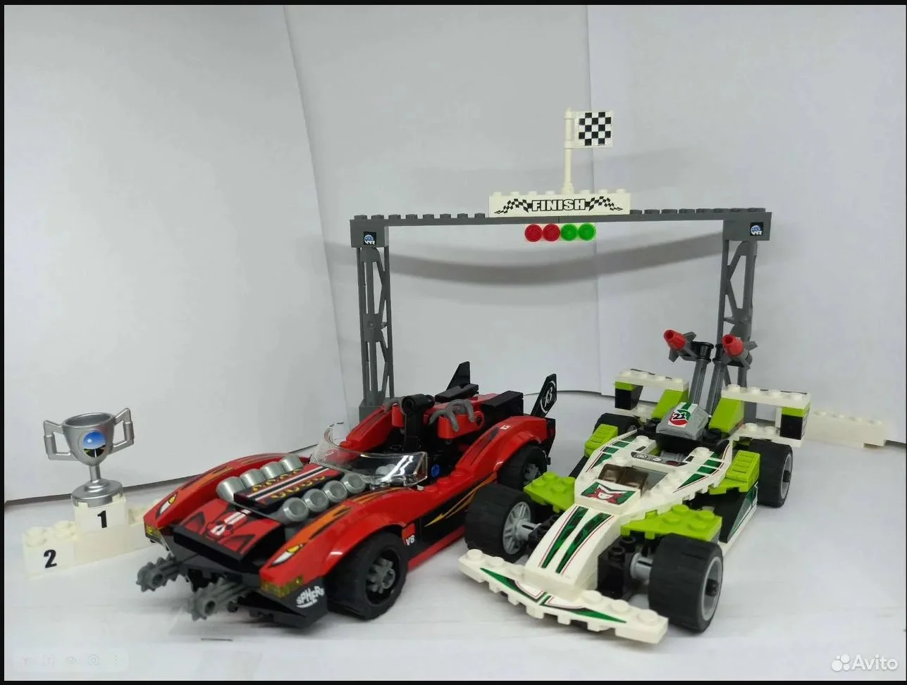 Lego world racers 8898 Аварийная трасса - изображение 1