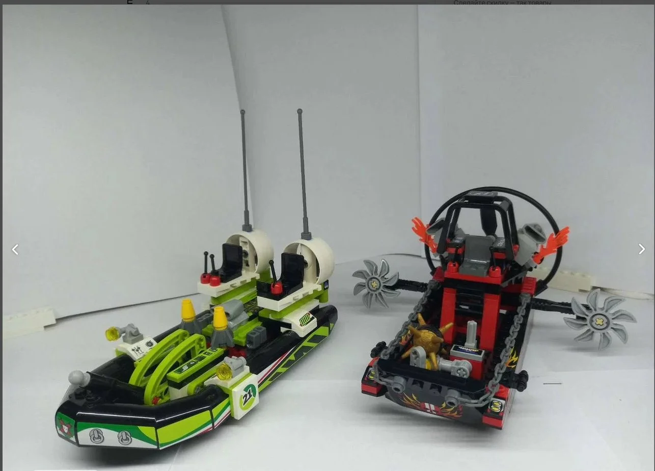 Lego world racers 8899 Болото аллигатора