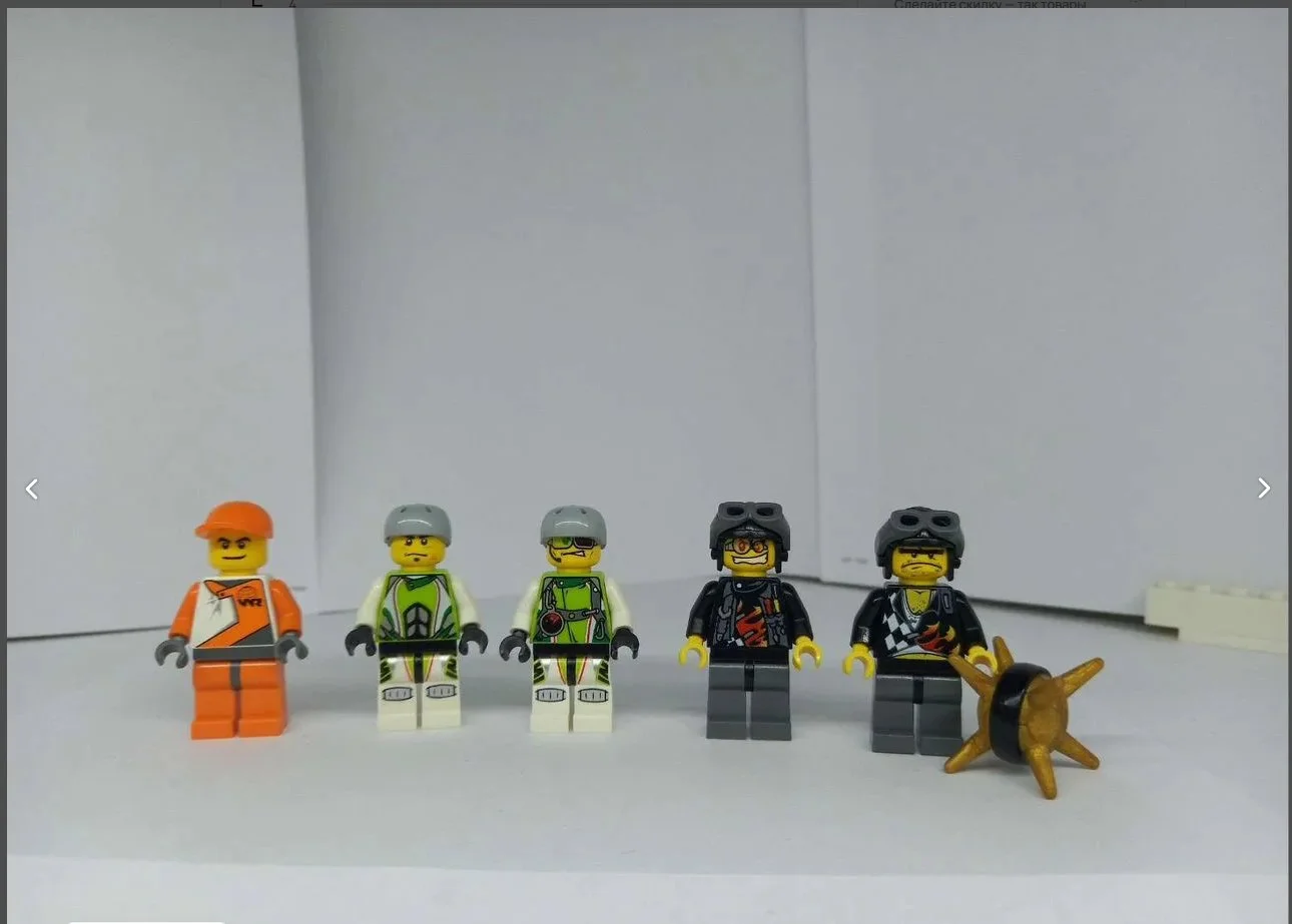 Lego world racers 8899 Болото аллигатора - миниатюра 3