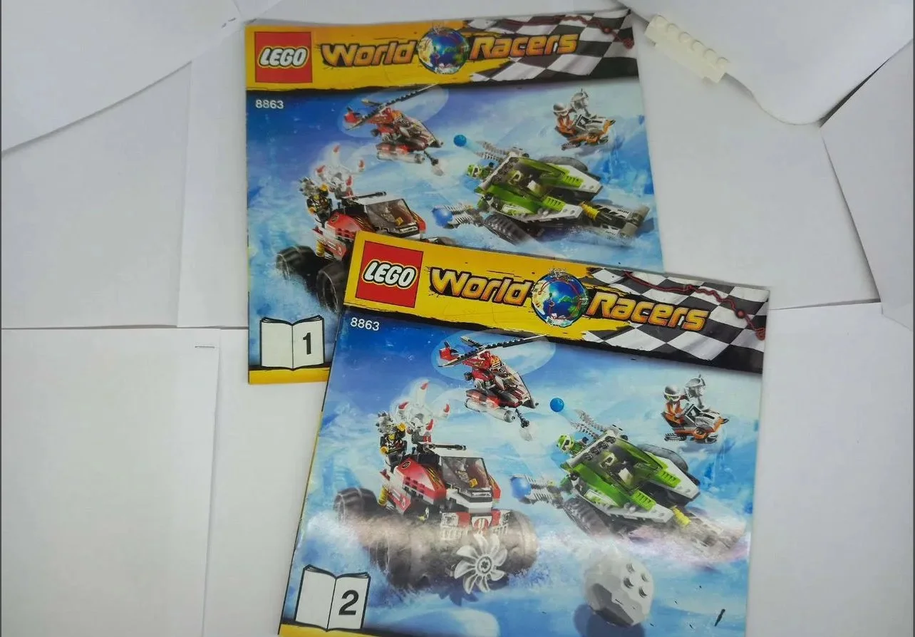 Lego world racers 8863 Снежный буран - миниатюра 3