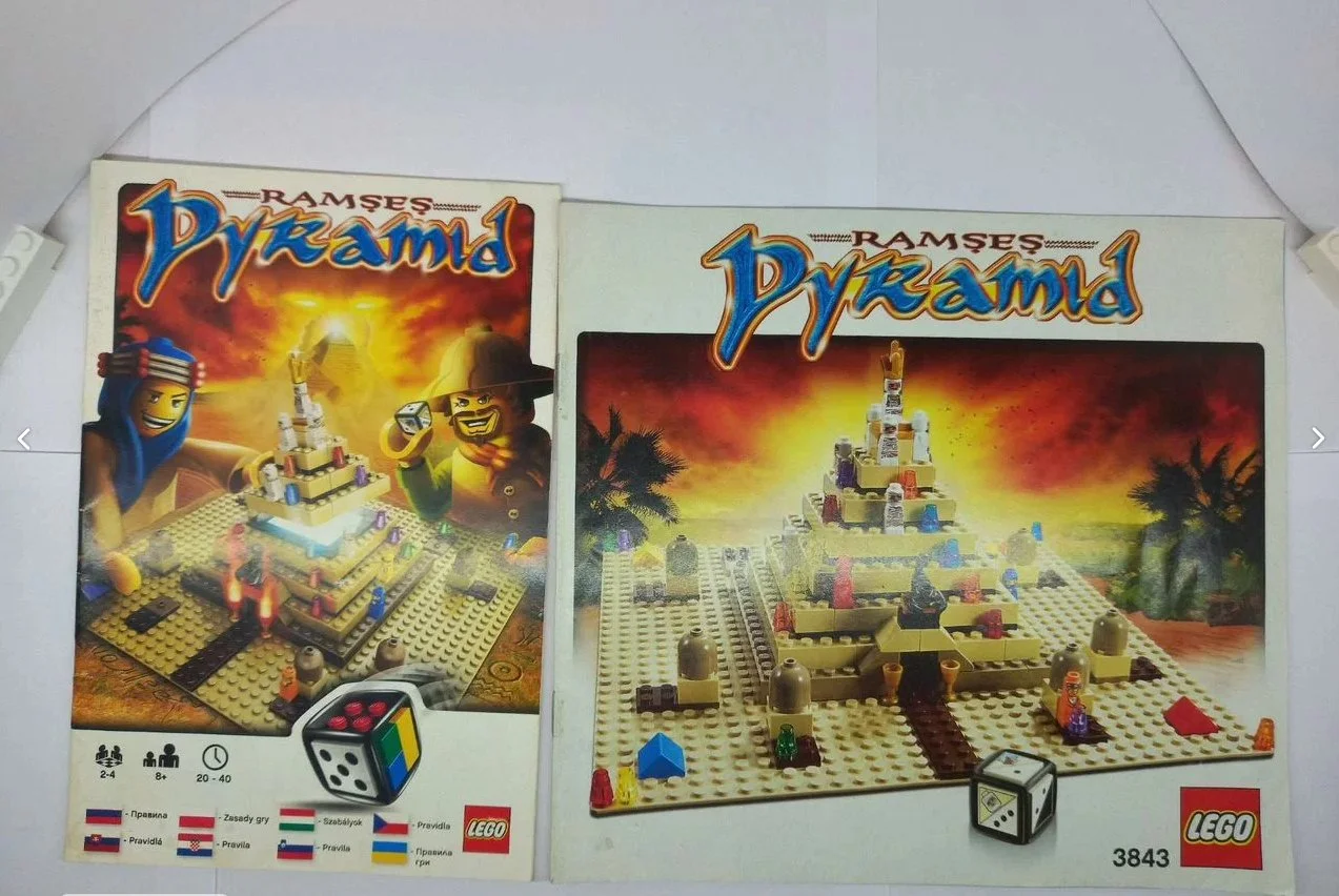 Lego 3843 Ramses Pyramid Эксклюзив Настольная игра - миниатюра 4