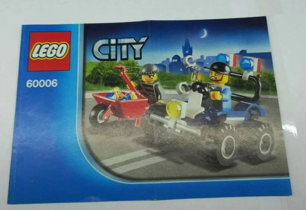 Lego CITY 60006 Полицейский квадроцикл - миниатюра 2