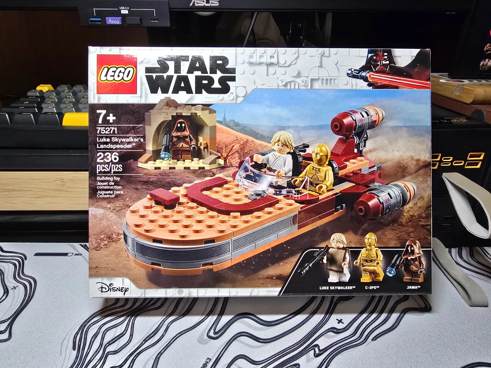 Lego star wars 75271 Спидер Люка Скайуокера
