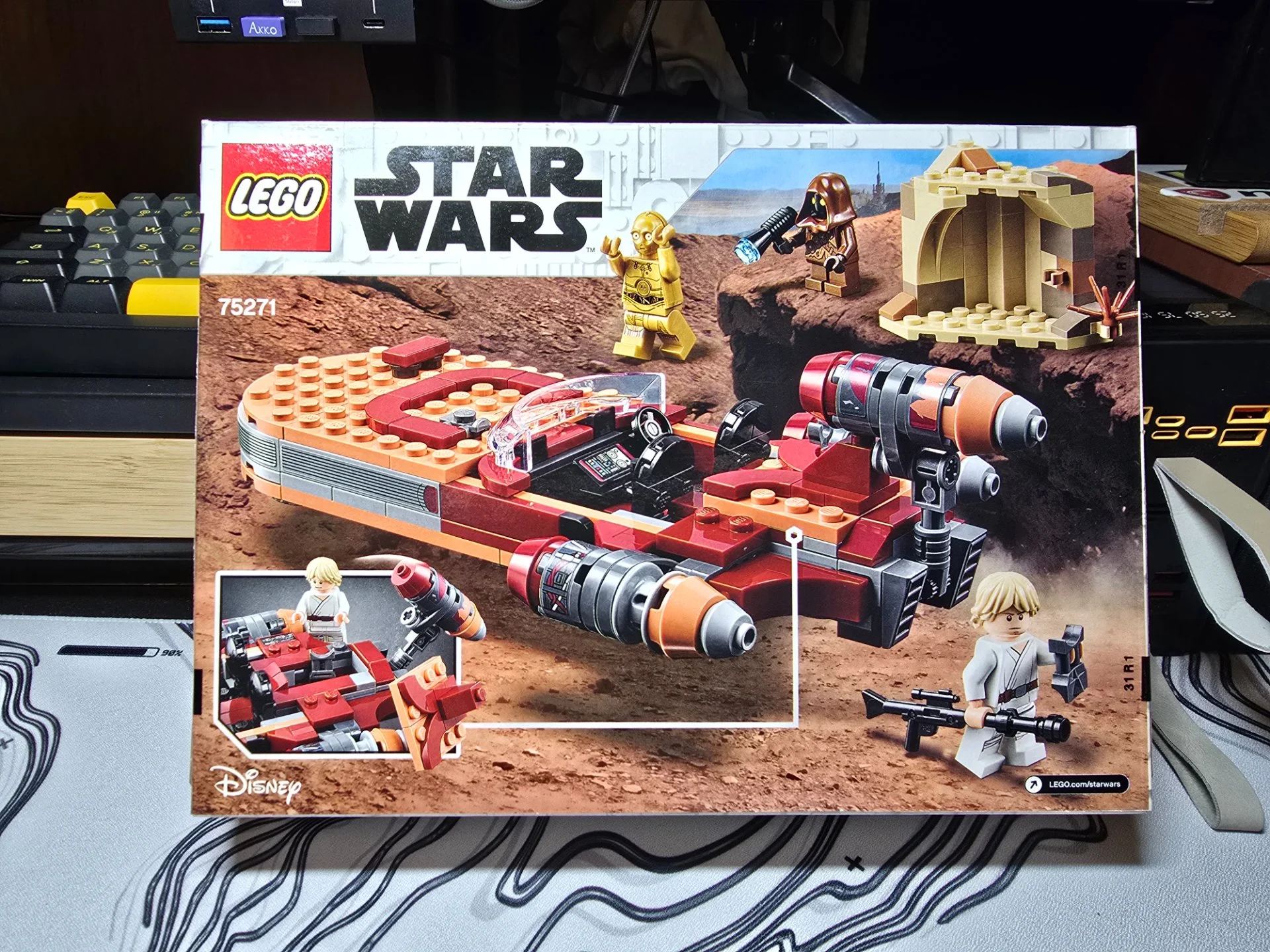 Lego star wars 75271 Спидер Люка Скайуокера - миниатюра 2