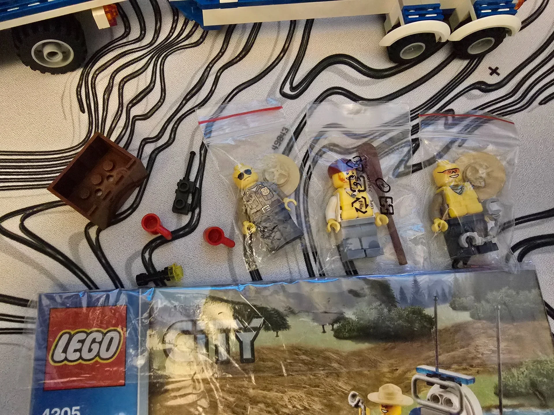 Lego city 4205 Off-Road Command Centre - миниатюра 5