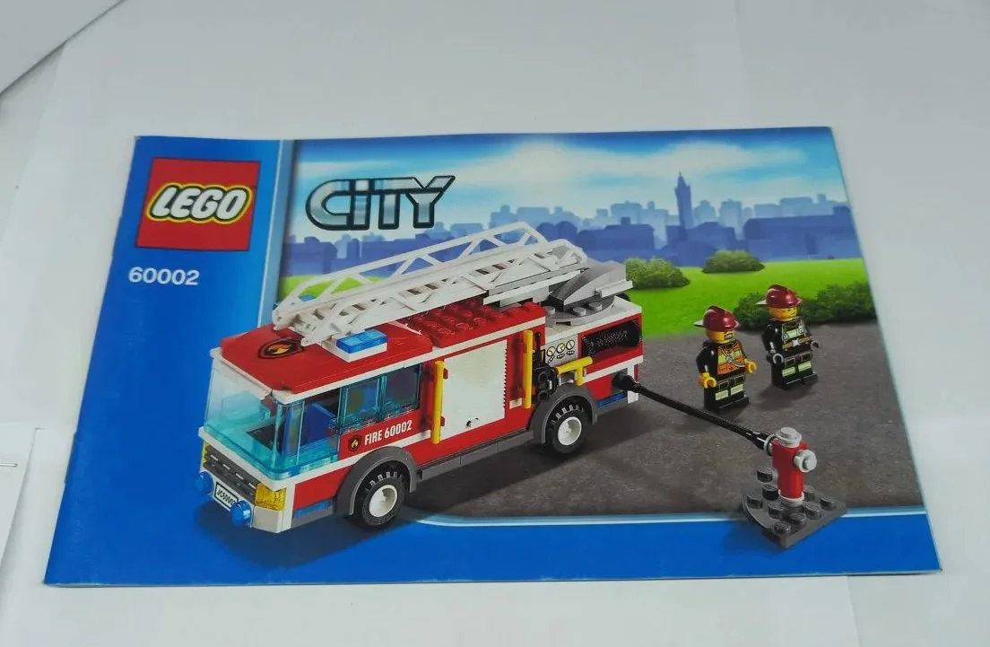 Lego city 60002 Пожарная машина - миниатюра 4
