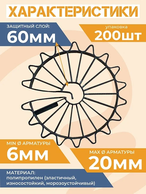 Фиксатор Звездочка 60 - изображение 1