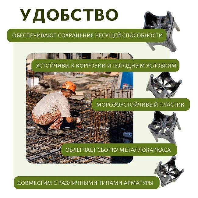 Фиксатор Опора 20,25,30,35 - миниатюра 2