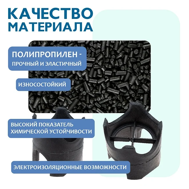 Фиксатор арматуры Стойка 25,30,35,40 - миниатюра 3