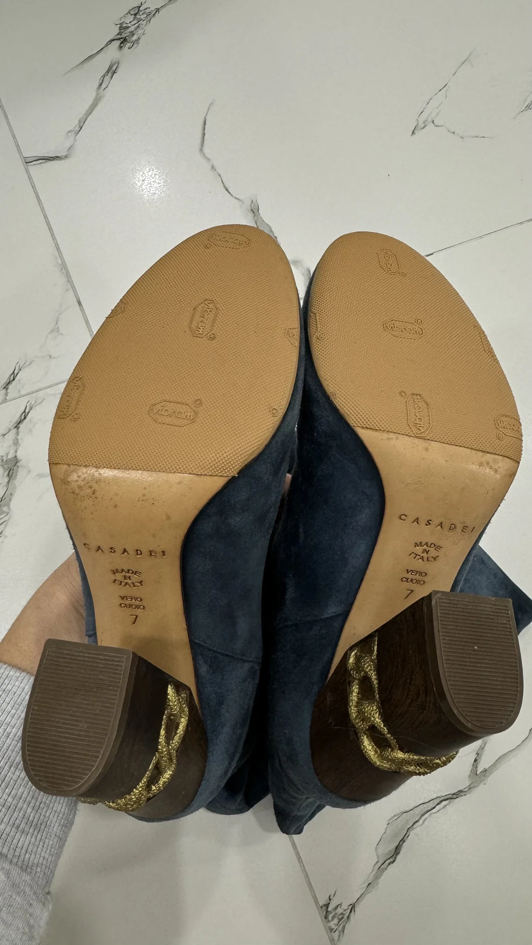 Сапоги Casadei 37 - миниатюра 7