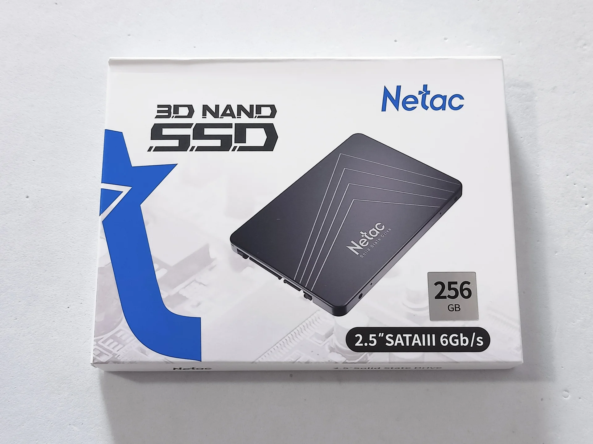 SSD SATA3 2,5 дюйма 256ГБ Netac N530S внутренний Новый 256GB - изображение 1